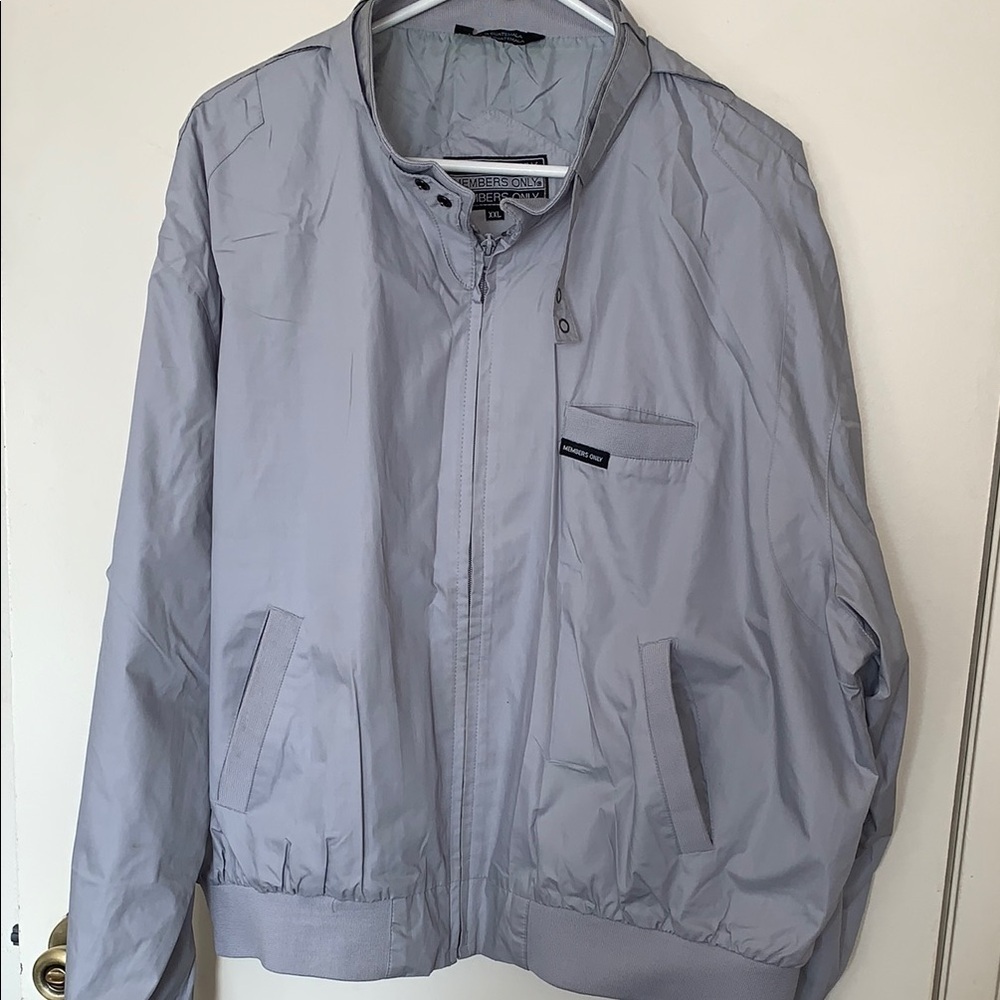 BNWOT Men's Gray Jacket by Members Only